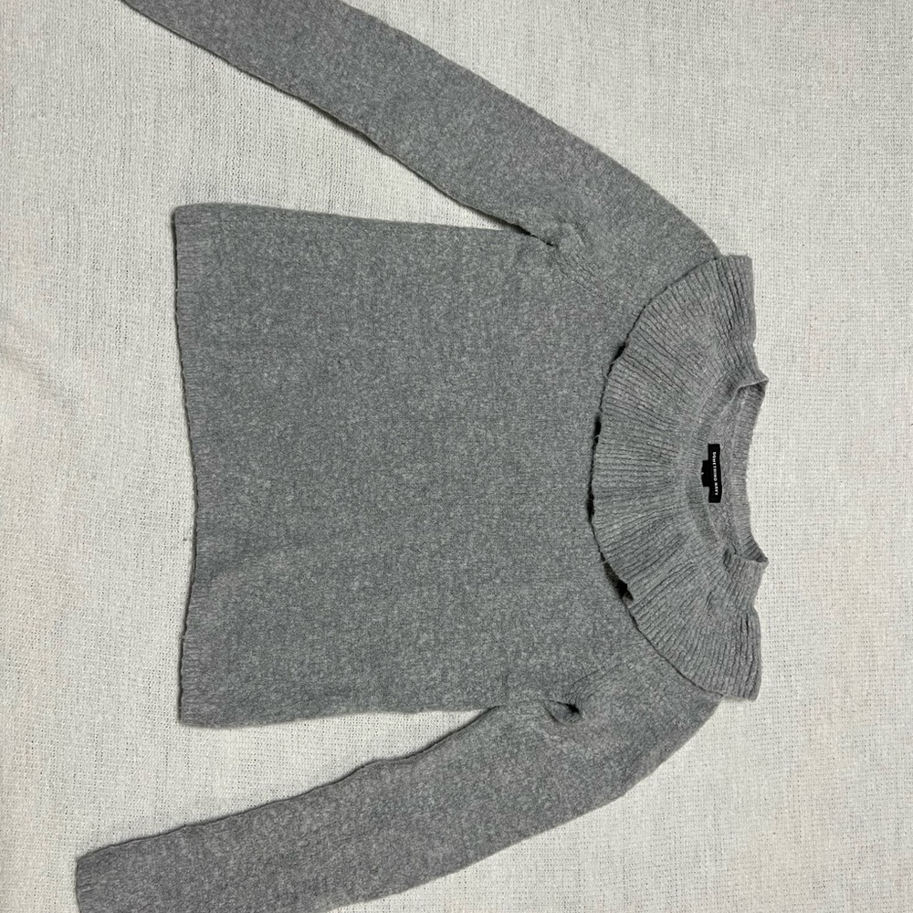 Something navy kids gray sweater size 8
